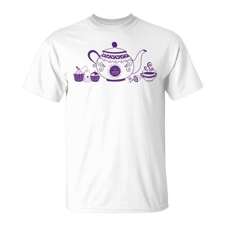 British Queen Ii Elizabeth England English Afternoon Tea T-shirt
