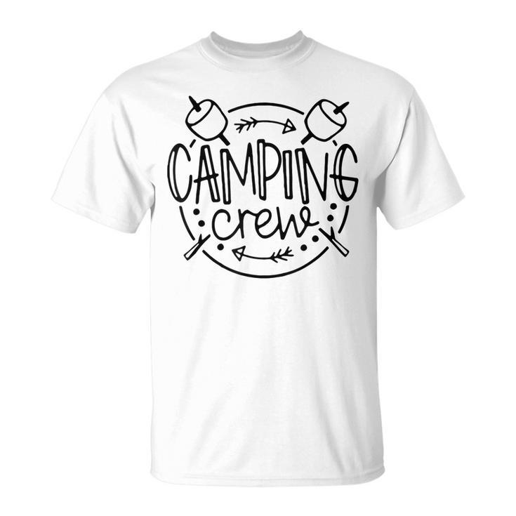 Camping Crew Rv Camper Outdoors Vacation Adventures T-shirt