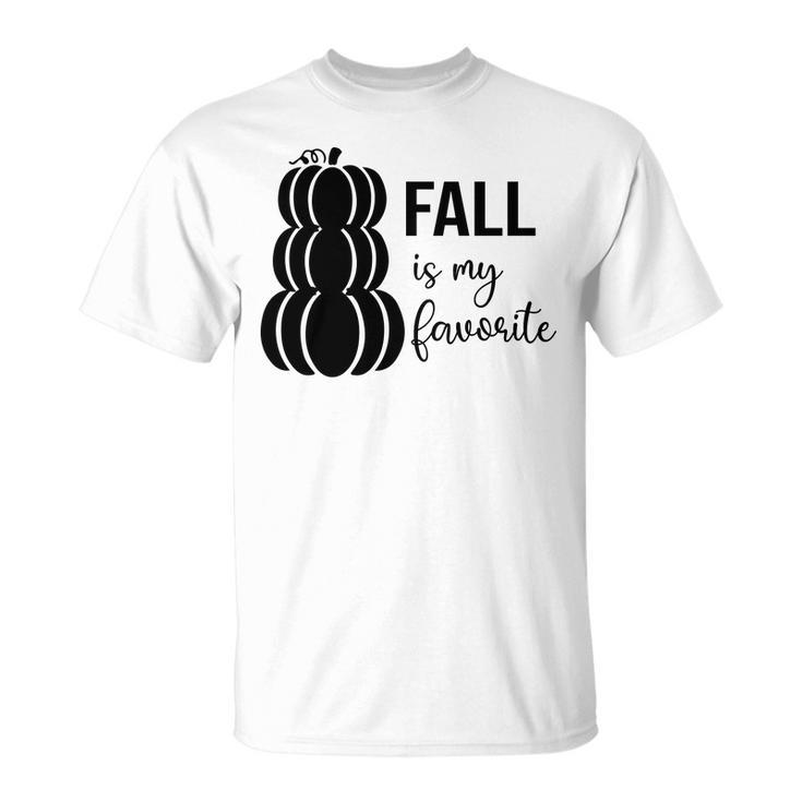 Fall Is My Favorite Season Men Women T-shirt Graphic Print Casual Unisex Tee