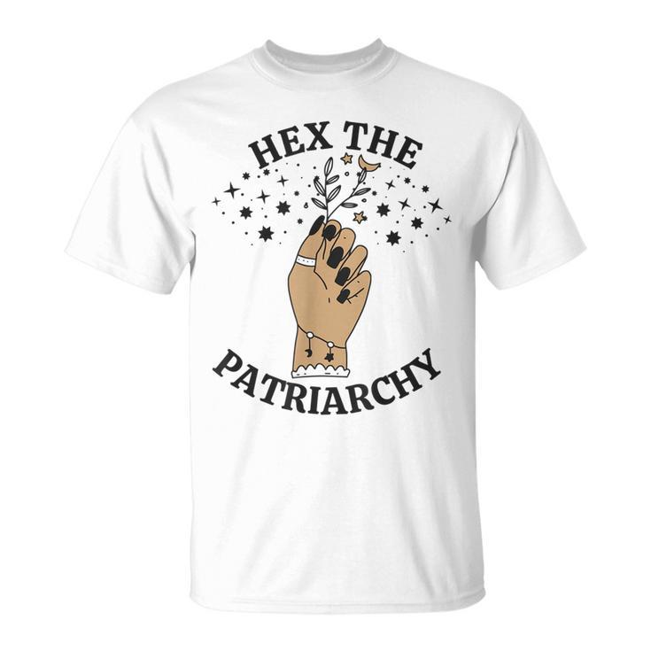 Feminist Witch Hex The Patriarchy  V2 Unisex T-Shirt