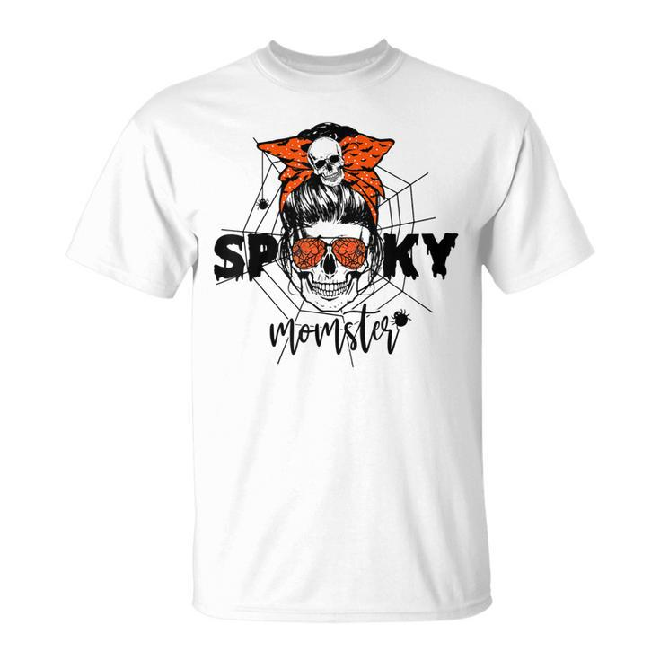 Funny Halloween Spooky Momster Skull Mama Costume For Mom  Unisex T-Shirt
