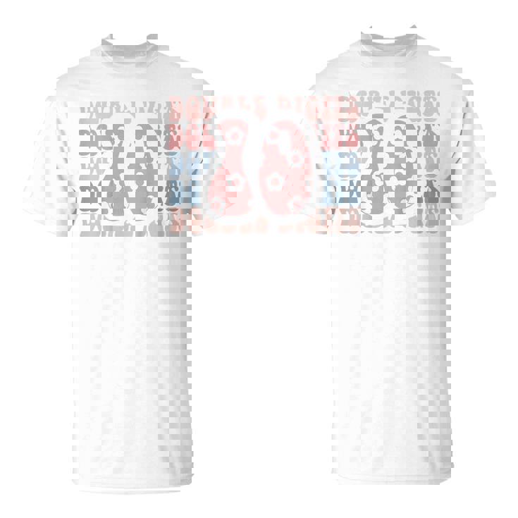 Girls 10Th Birthday Double Digits Tenth Hippie Daisy Print V2 T-shirt