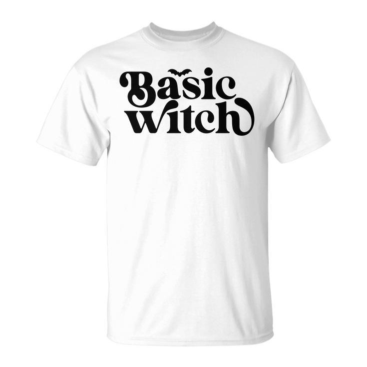 Halloween Basic Witch Gift For You Men Women T-shirt Graphic Print Casual Unisex Tee
