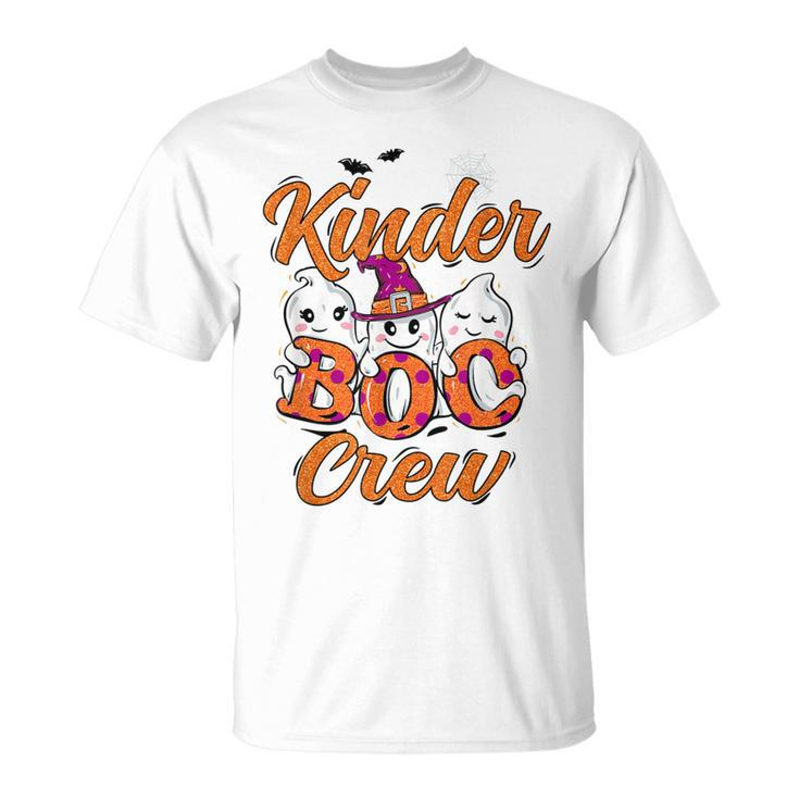 Halloween Costume For Kids Kinder Boo Crew Kindergarten  Unisex T-Shirt