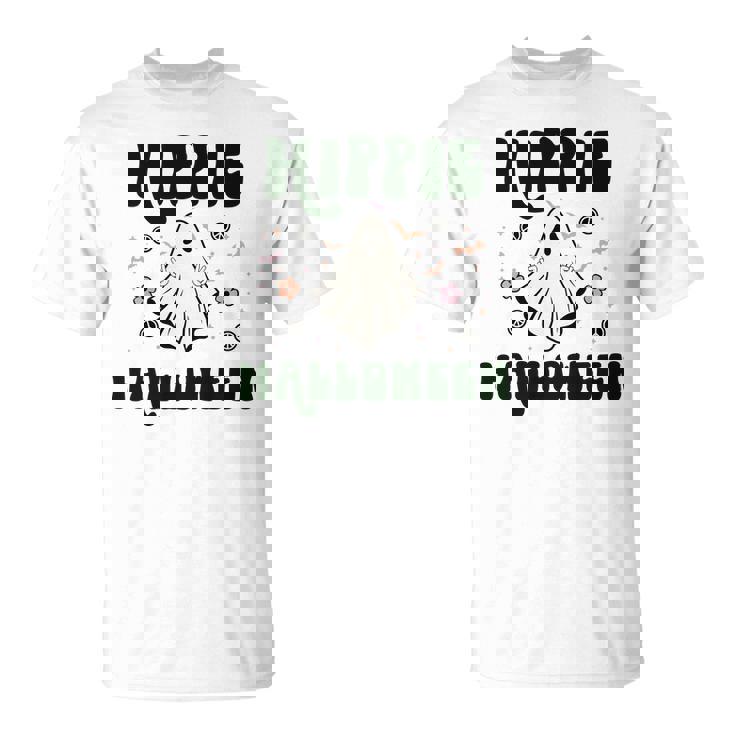 Halloween Cute Hippie Halloween Design Men Women T-shirt Graphic Print Casual Unisex Tee