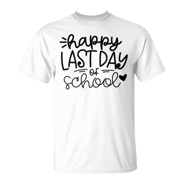 Happy Last Day Of School Kids Teacher Student Graduation  V3 Unisex T-Shirt