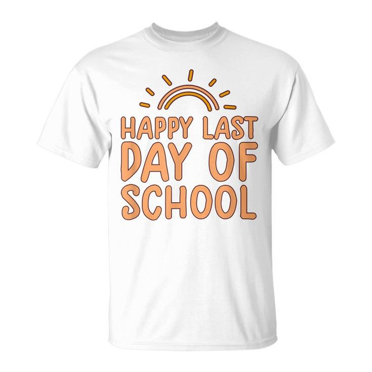 Happy Last Day Of School Students And Teachers Graduation  V3 Unisex T-Shirt