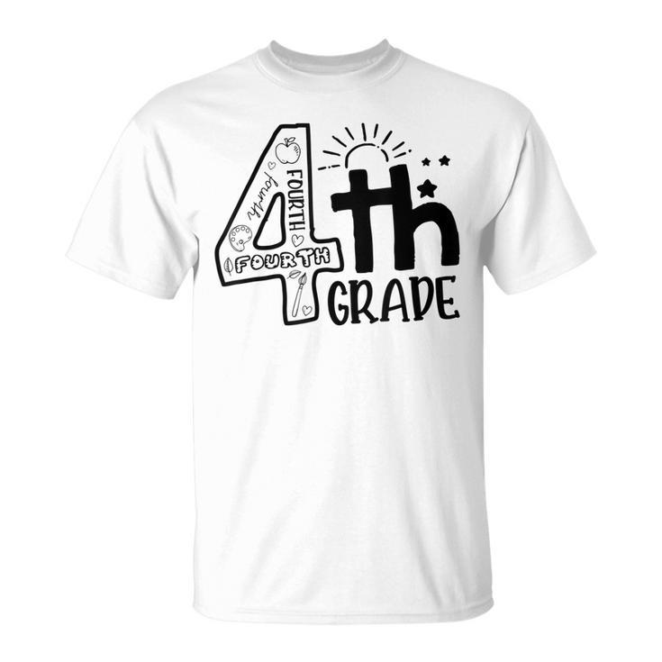 Hello 4Th Grade Teacher Boys And Team Fourth Grade Girls  V2 Unisex T-Shirt