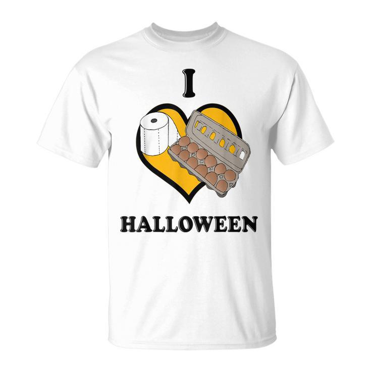 I Love Halloween Funny Meme Instant Costume Quarantine  Unisex T-Shirt