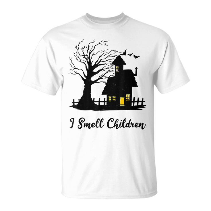 I Smell Children Kids Funny Costume Halloween Witch House  Unisex T-Shirt