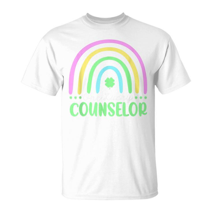 Lucky To Be A Counselor School St Patricks Day T-shirt