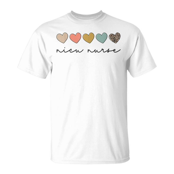 Nicu Nurse Neonatal Icu Nurse Infant Care Specialist Newborn  V2 Unisex T-Shirt