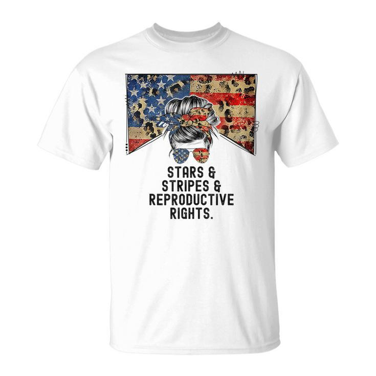 Pro Choice Feminist 4Th Of July - Stars Stripes Equal Rights  Unisex T-Shirt