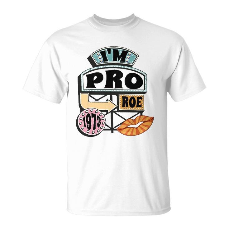 Reproductive Rights Pro Roe Pro Choice Mind Your Own Uterus Retro Unisex T-Shirt
