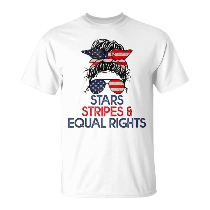 Retro Pro Choice Stars Stripes And Equal Rights Patriotic  Unisex T-Shirt
