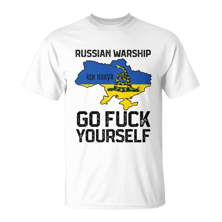 Russian Warship Go F Yourself Russian Warship Go Fuck Yourself Tshirt Unisex T-Shirt