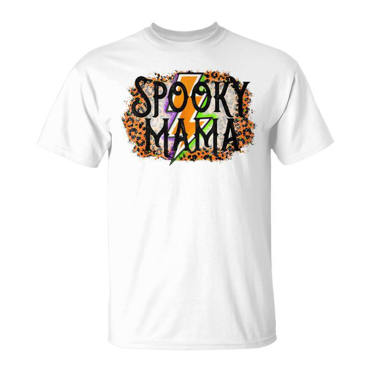 Spooky Mama Halloween Mama Mini Family Matching Costume  Unisex T-Shirt