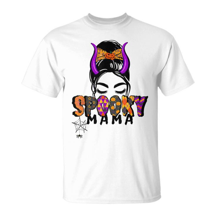 Spooky Mama Halloween Mom  V2 Unisex T-Shirt