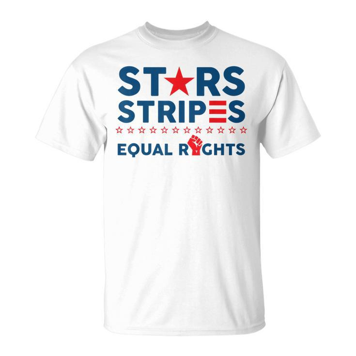 Stars Stripes And Equal Rights 4Th Of July Womens Rights  V2 Unisex T-Shirt