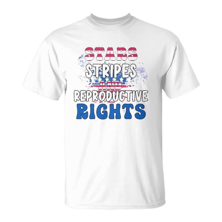 Stars Stripes Reproductive Rights 4Th Of July 1973 Protect Roe Women&8217S Rights Unisex T-Shirt
