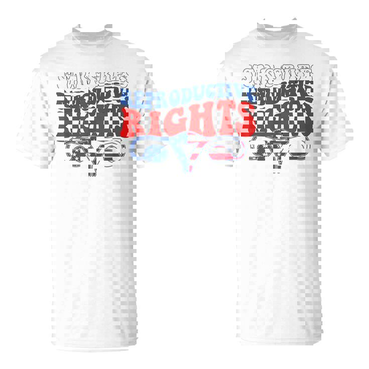 Stars Stripes Reproductive Rights Patriotic 4Th Of July  V2 Unisex T-Shirt