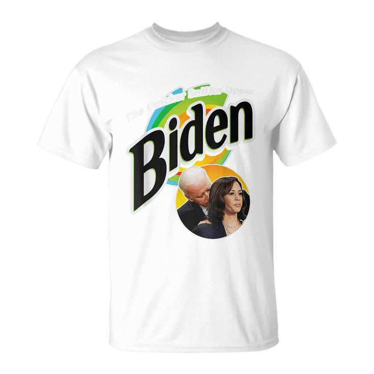 The Quicker Sniffer Upper Anti Biden Pro Trump Funny 21 Tshirt Unisex T-Shirt