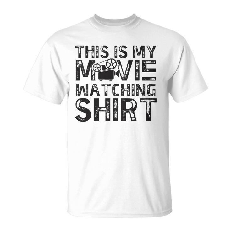 This Is My Movie Watching Family Moving Night Unisex T-Shirt