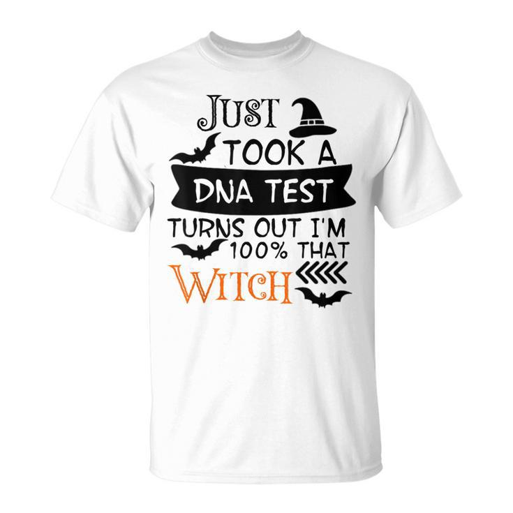Truth Hurts Im 100 That Witch Halloween Funny Witty   Unisex T-Shirt