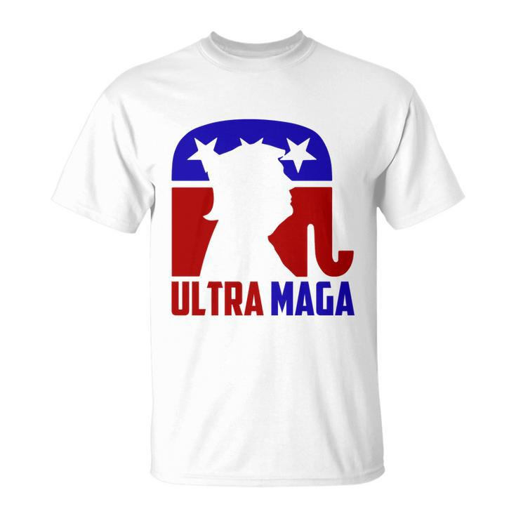 Ultra Maga Shirt Pro Trump Funny Anti Biden Republican Gift Tshirt Unisex T-Shirt