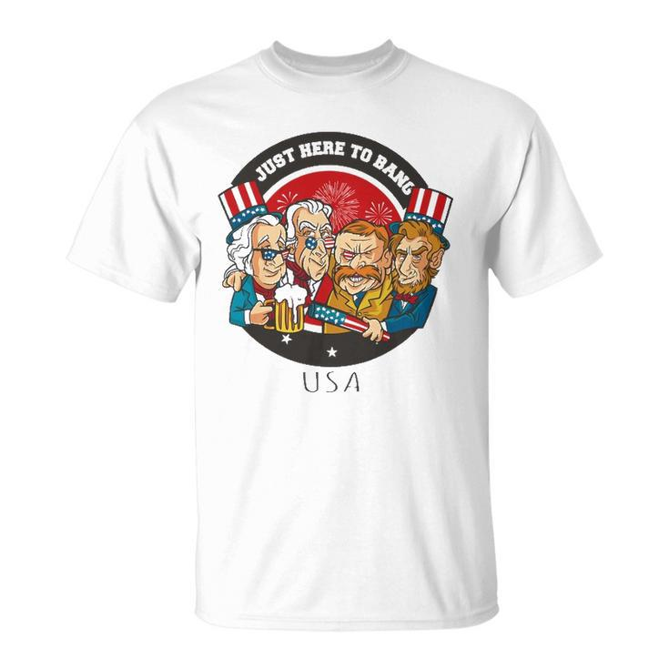 United States Of America Pride Funny George Washington Unisex T-Shirt