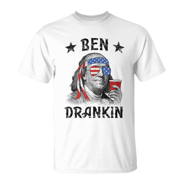 Ben Drankin Funny 4Th Of July Unisex T-Shirt