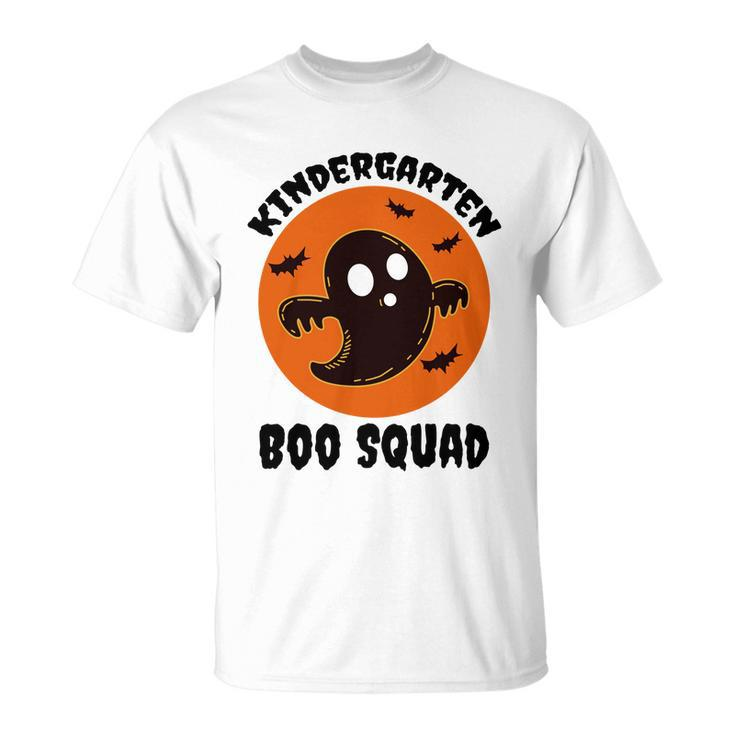 Kindergarten Boo Squad Halloween Teacher Student Gift Ideas Cute Gift Unisex T-Shirt