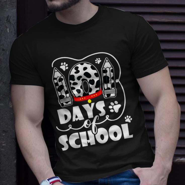 101 Days Of School Dalmatian Logo Unisex T-Shirt Gifts for Him