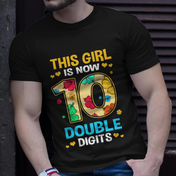 10Th Birthday This Girl Is Now 10 Double Digits Gift Unisex T-Shirt Gifts for Him