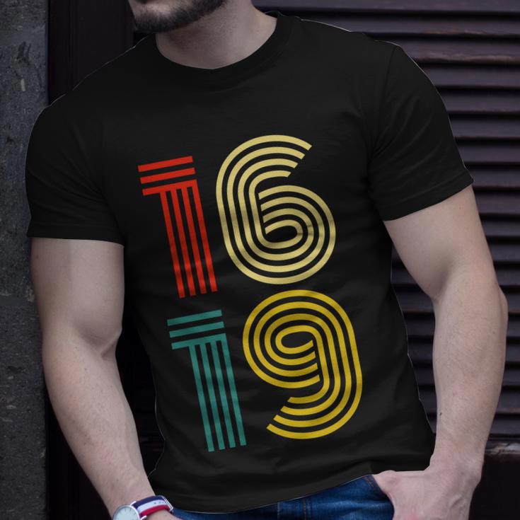 1619 Vintage Retro Unisex T-Shirt Gifts for Him