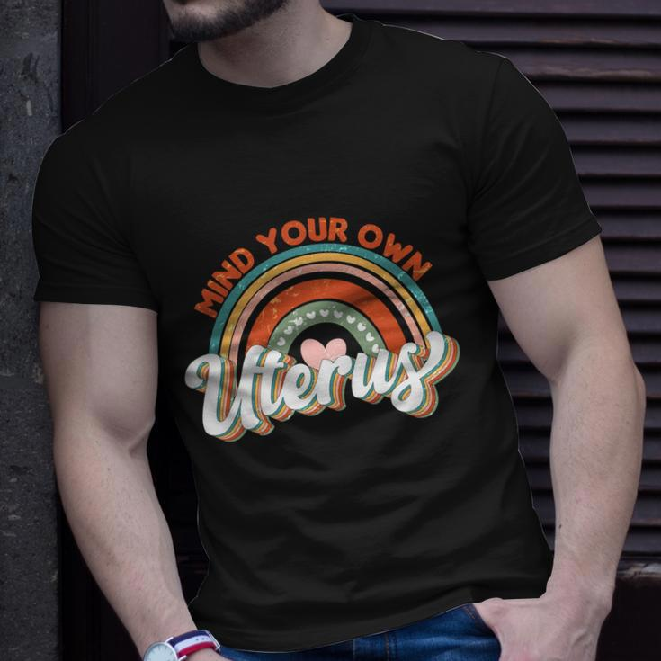 1973 Pro Roe Vintage Mind You Own Uterus Pro Choice Unisex T-Shirt Gifts for Him