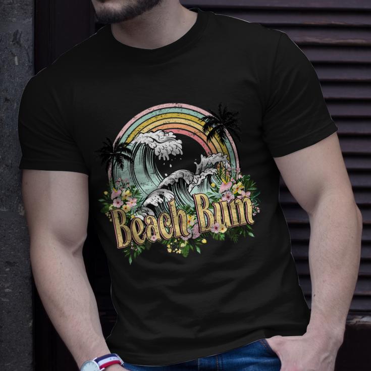 Vintage Retro Beach Bum Tropical Summer Vacation Gifts  Unisex T-Shirt
