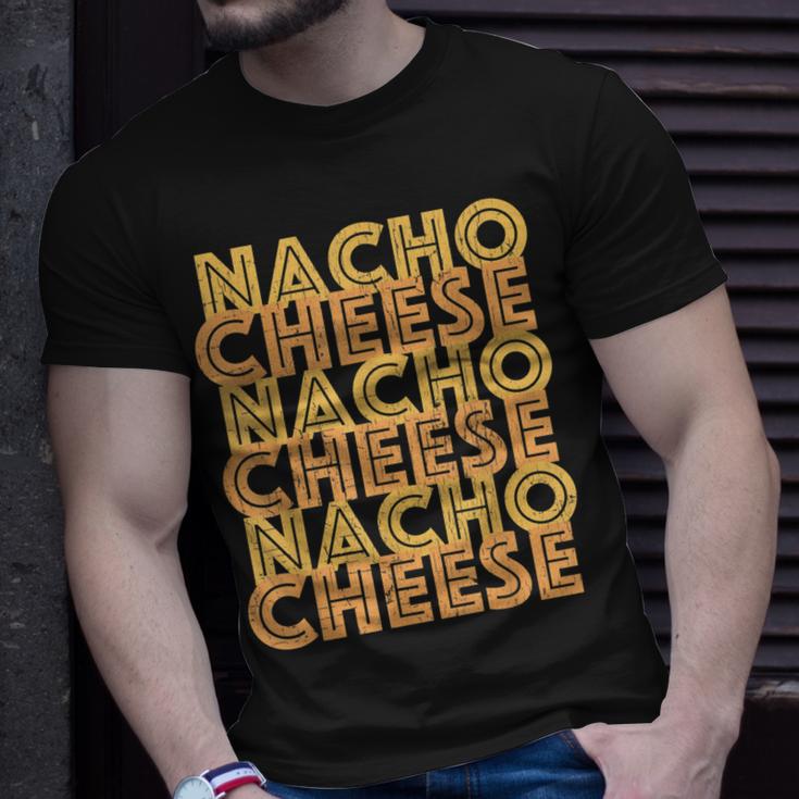 Retro Nacho Cheese  Vintage Nacho Day   Unisex T-Shirt