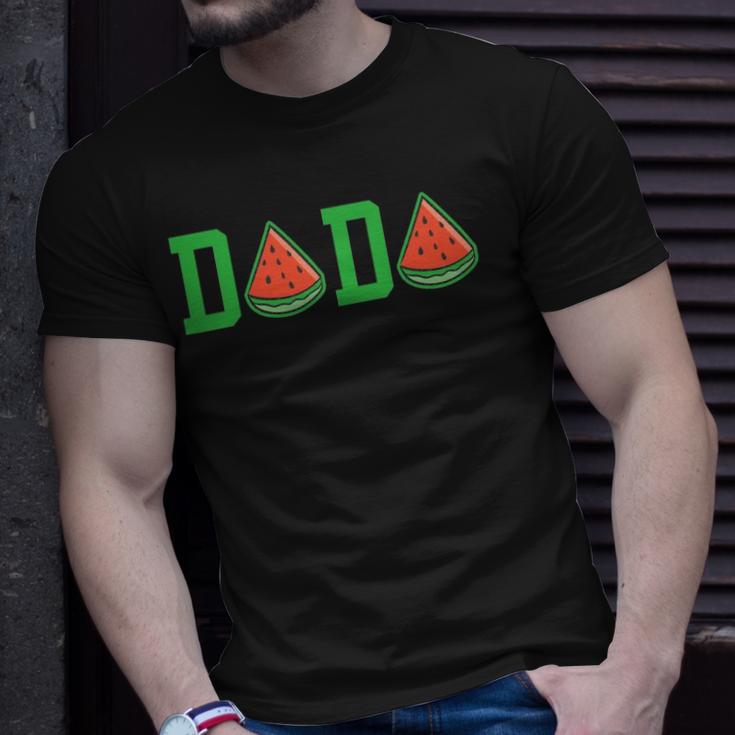 Dada Daddy Watermelon Summer Vacation Funny Summer Unisex T-Shirt