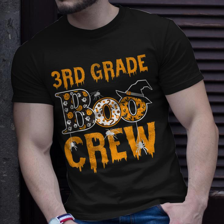 3Rd Grade Teacher Boo Crew Halloween 3Rd Grade Teacher Unisex T-Shirt Gifts for Him