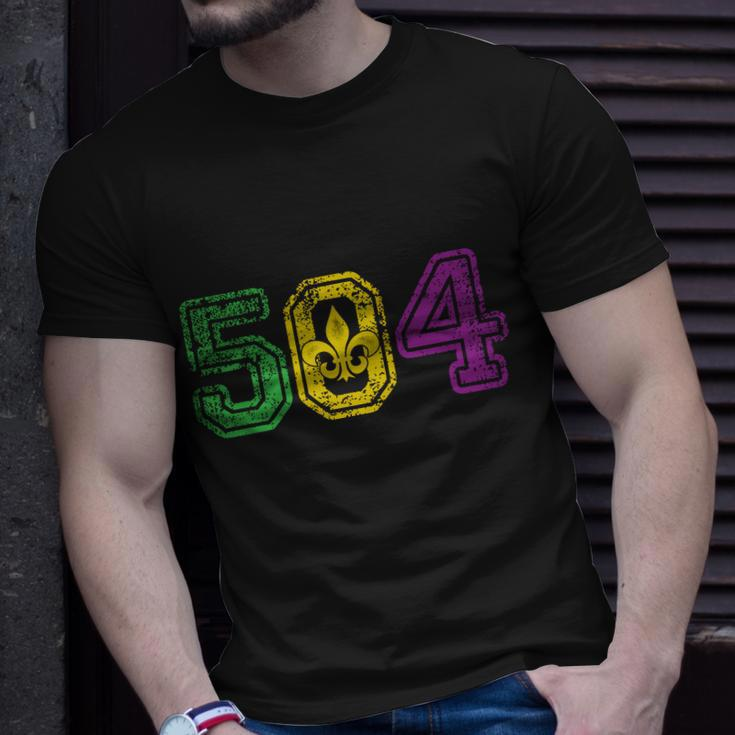 504 New Orleans Mardi Gras Unisex T-Shirt Gifts for Him