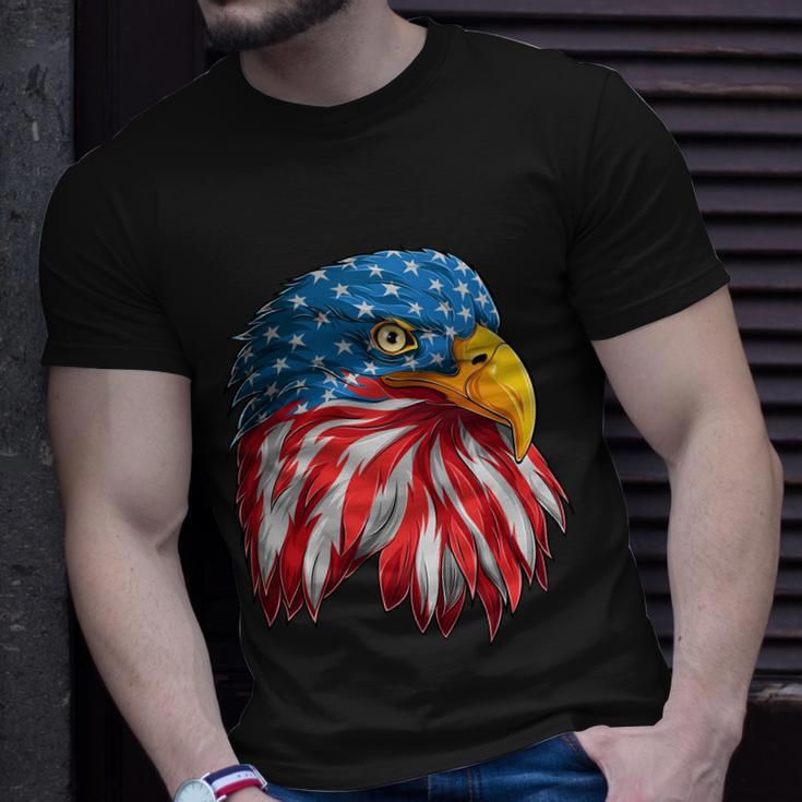 American Bald Eagle Mullet 4Th Of July Funny Usa Patriotic Gift V2 Unisex T-Shirt Gifts for Him