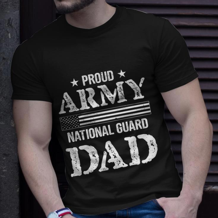 Army National Guard Dad Cool Gift U S Military Funny Gift Cool Gift Army Dad Gi Unisex T-Shirt Gifts for Him