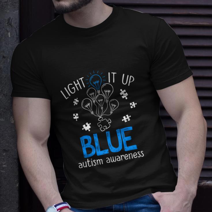 Autism Awareness Autism Support Men Tshirt Unisex T-Shirt Gifts for Him