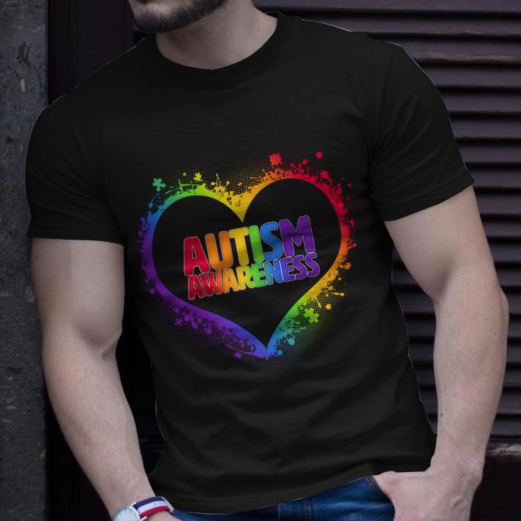 Autism Awareness - Full Of Love Unisex T-Shirt Gifts for Him