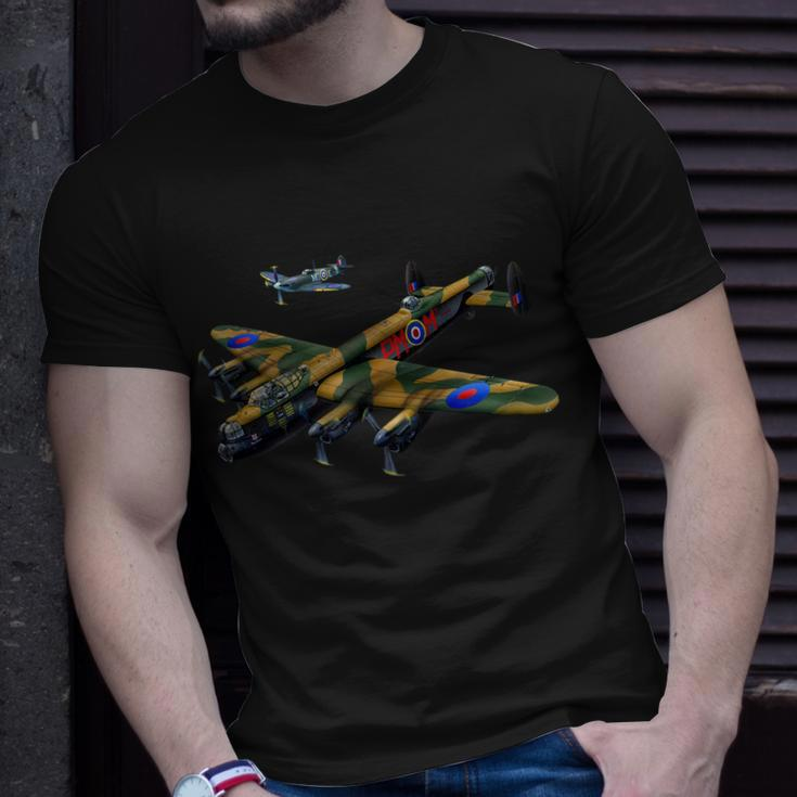 Battle Of Britain Airforce War Plane Tshirt Unisex T-Shirt Gifts for Him