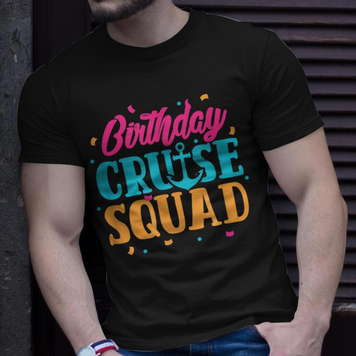 Birthday Cruise Squad Cruising Boat Party Travel Vacation T-shirt Gifts for Him