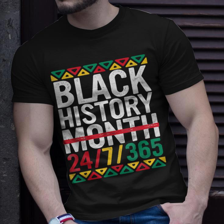 Black History Month 2022 Black History 247365 Melanin T-shirt Gifts for Him