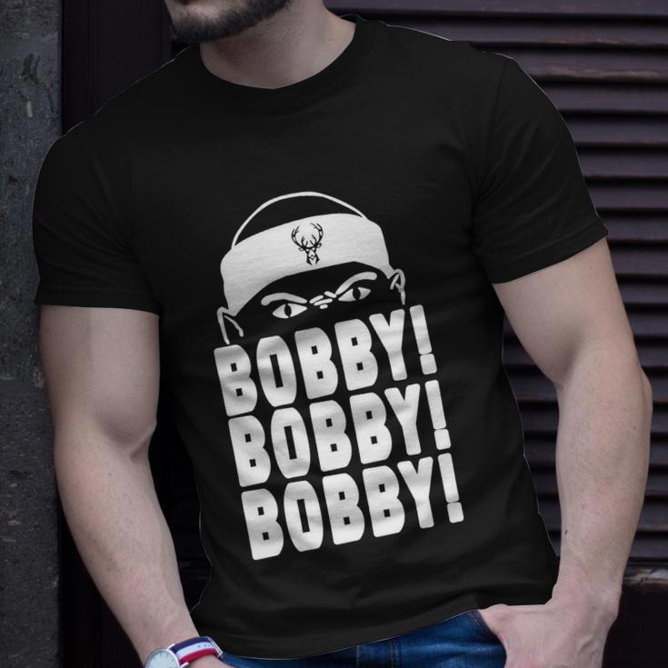 Bobby Bobby Bobby Milwaukee Basketball Tshirt V2 Unisex T-Shirt Gifts for Him