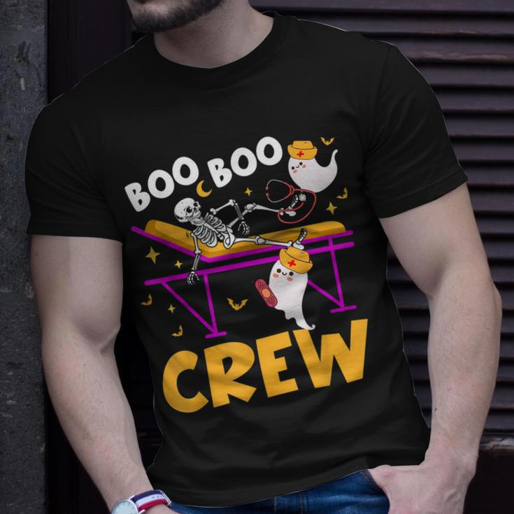Boo Boo Crew Nurse Funny Ghost Women Halloween Nurse Unisex T-Shirt Gifts for Him